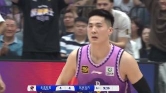 陈盈骏18+7 朱松玮17分 北京7人上双3-1淘汰北控进4强